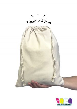 custom large drawstring pouch