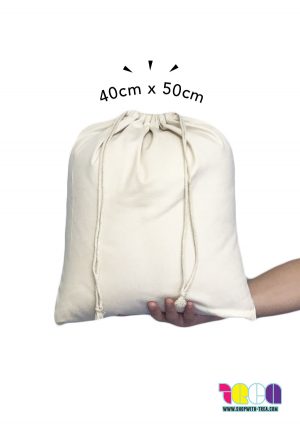 custom large drawstring bag