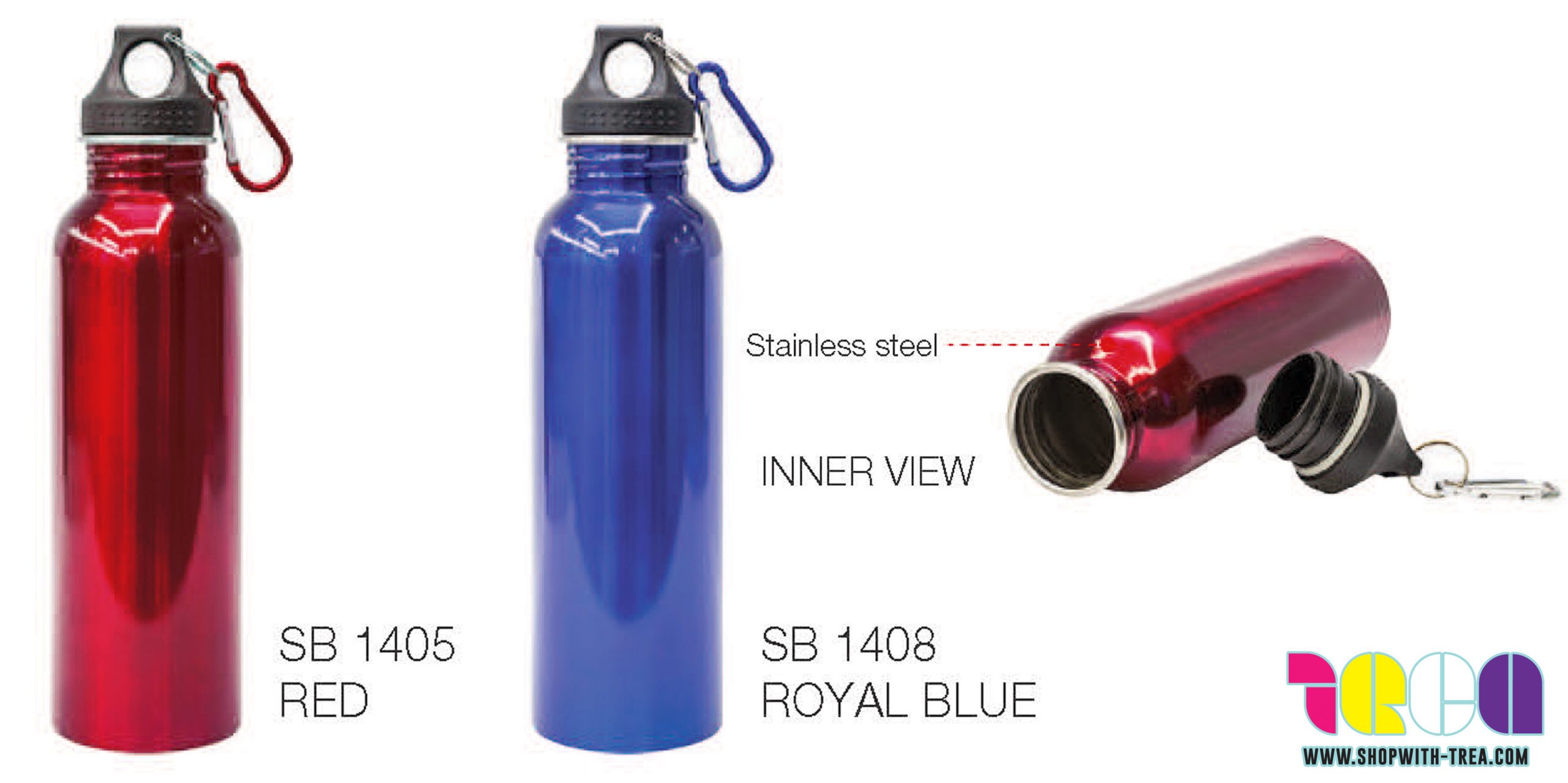 stainless steel sport bottle