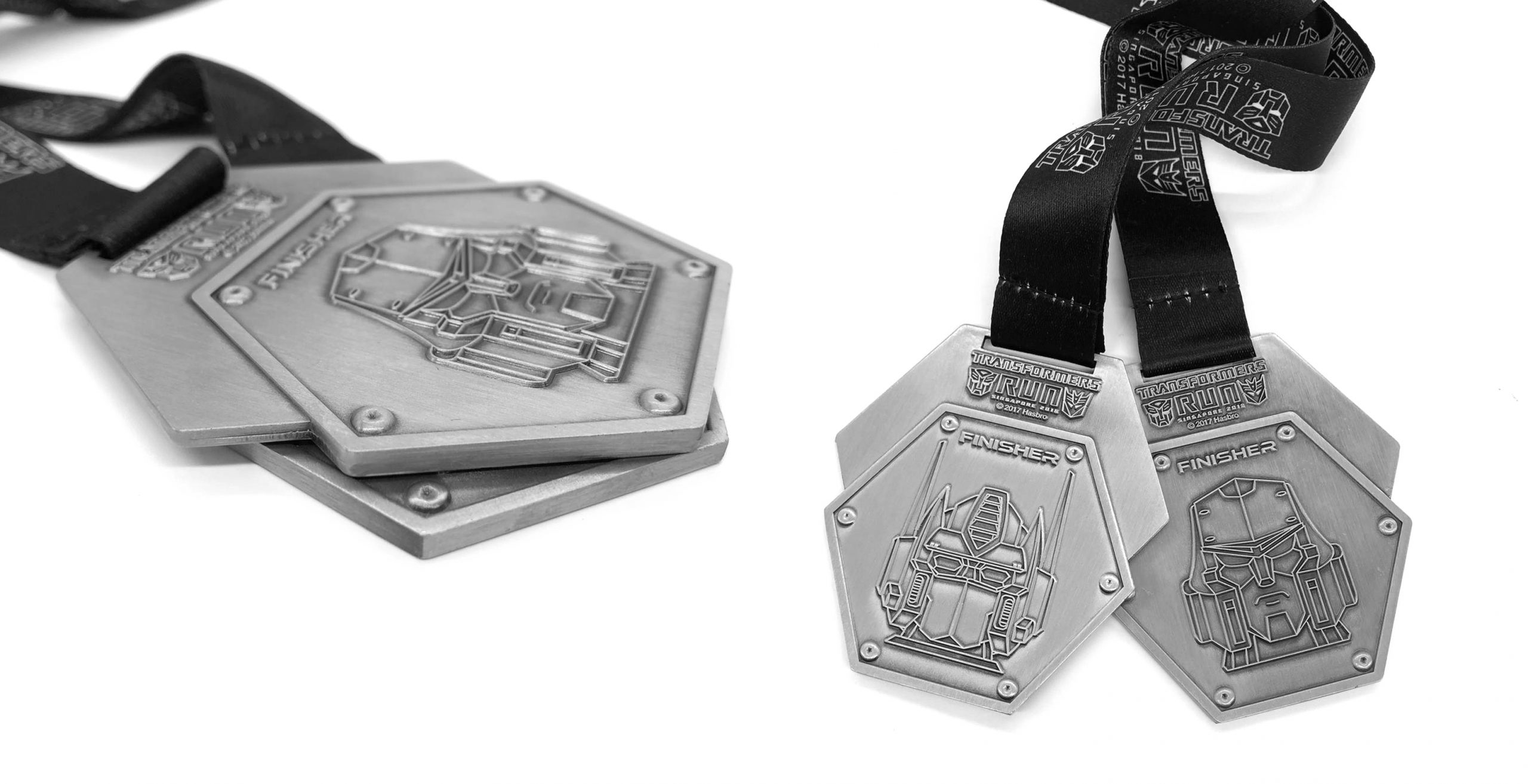 custom made medal transformers run 2018