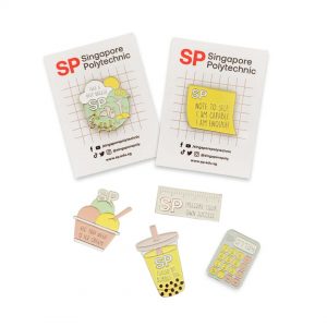 Soft Enamel Pin Printing Singapore Corporate Gift