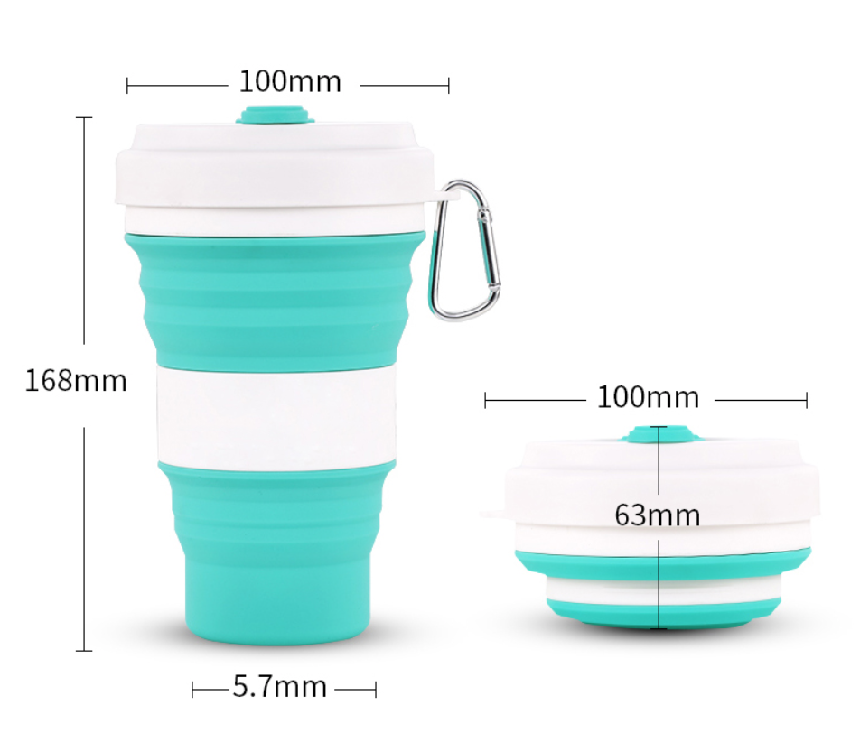silicone collapsible cup
