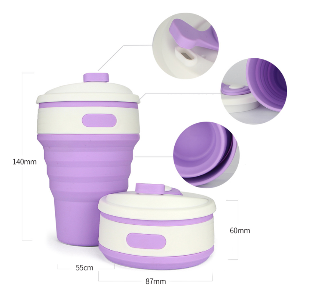 silicone collapsible cup