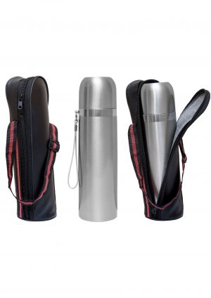 Vacuum Flask with Pouch Printing