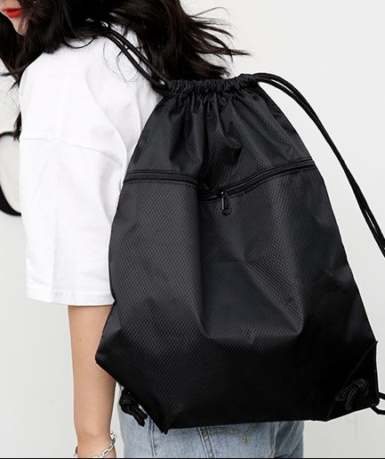 Custom Premium Nylon Drawstring Bag | Corporate Gifts SG