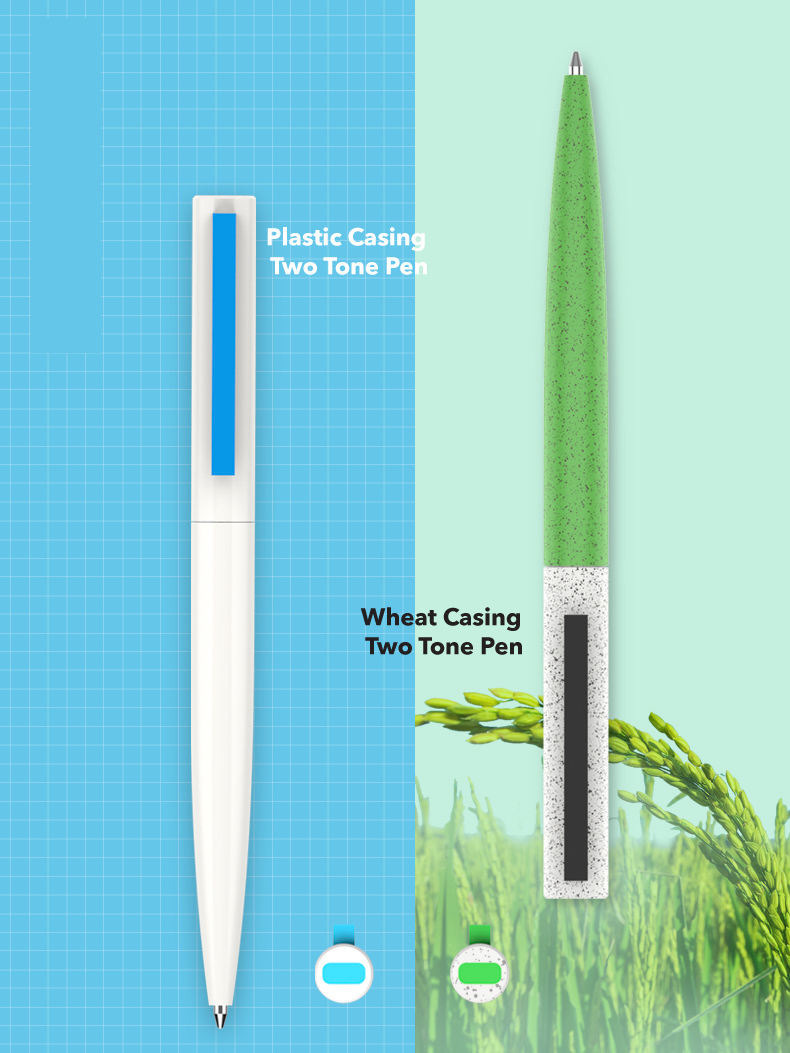 Custom Wheat Twist Pen