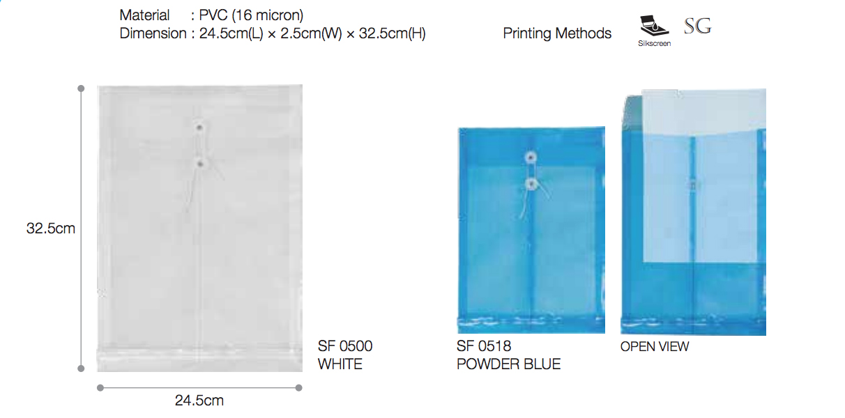 PVC Tie Folder Printing