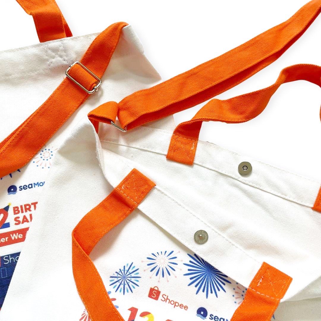 Customize sling tote bag printing design