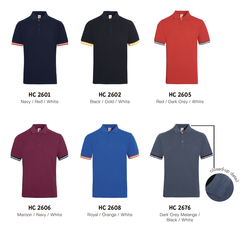 Polo Shirt Printing Colour_HC26