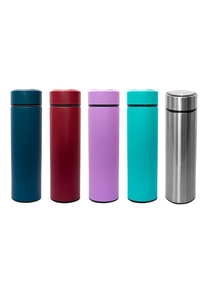 Vacuum Flask SG Printing (VF25) comes in 5 colours. It has a twist cap and double-walled insulation properties. This product is available for customisation in single-colour, multiple colours, and full-colour printing of your branding/logo.

 	Material: Stainless Steel
 	Capacity: 500ml
 	Colours: Navy, Maroon, Light Purple, Turquoise, Silver
 	Properties: Keep Warm for +/- 12hr
 	Packaging: Box

Minimum order quantity of 50pcs required for Vacuum Flask SG Printing (VF25), wholesale price applies!

Contact us for an exclusive wholesale rate for bulk orders!

 