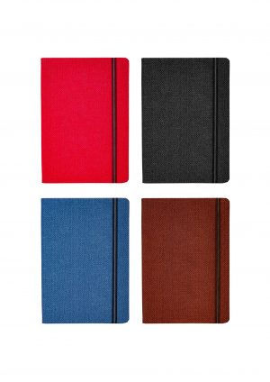 Banded Leatherette Notebook (NB36)