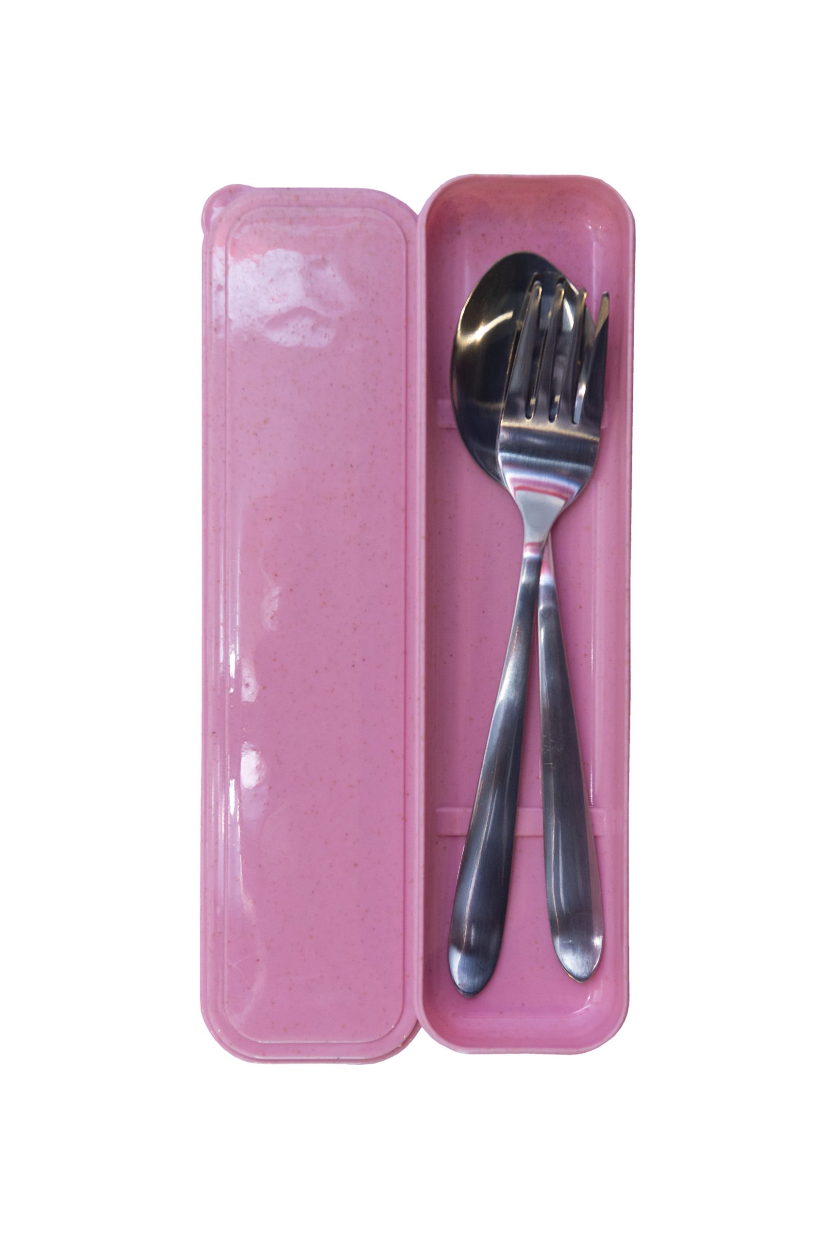Custom Stainless Steel Cutlery Set_CE4314_Pink