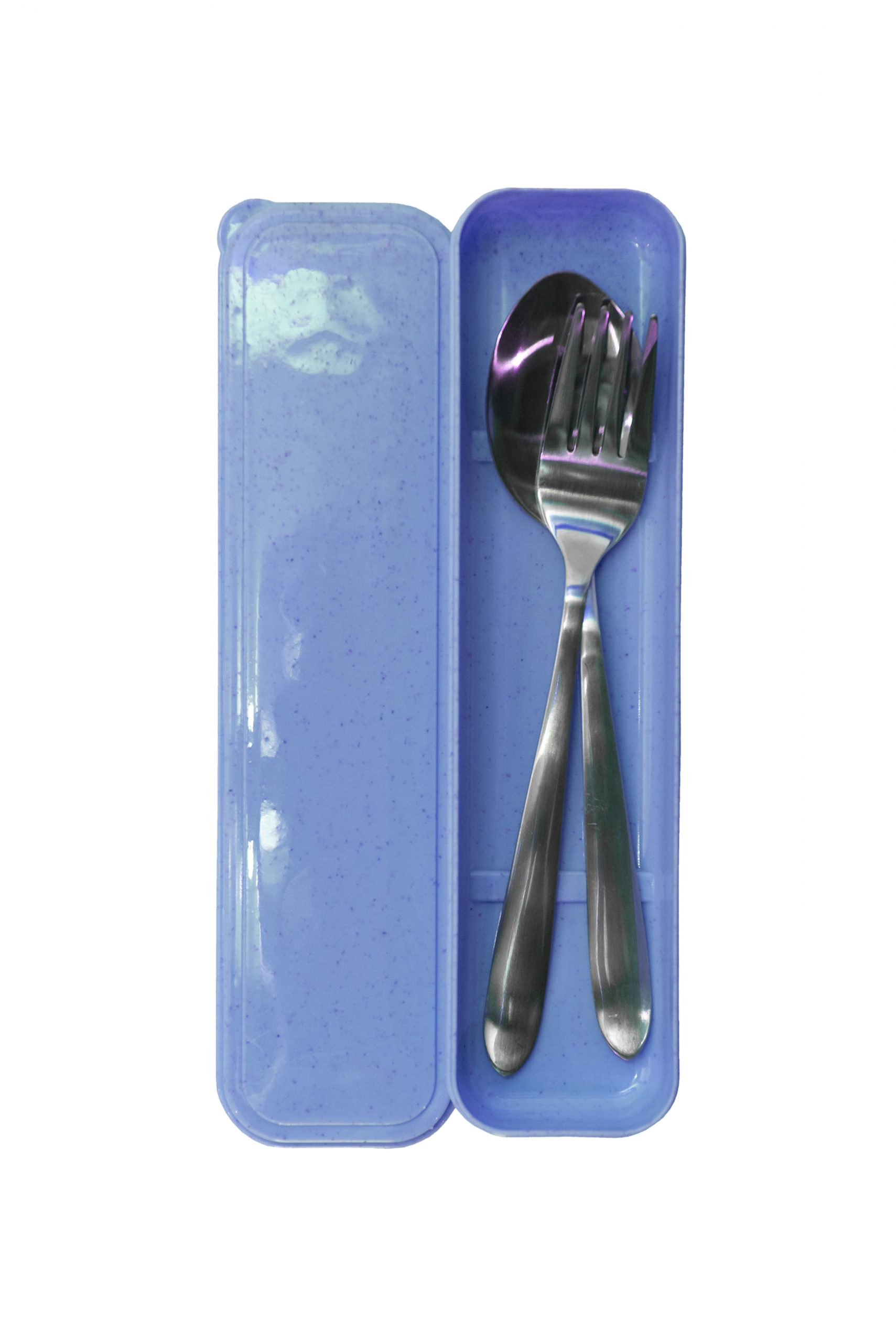 Custom Stainless Steel Cutlery Set_CE4318_Powder Blue