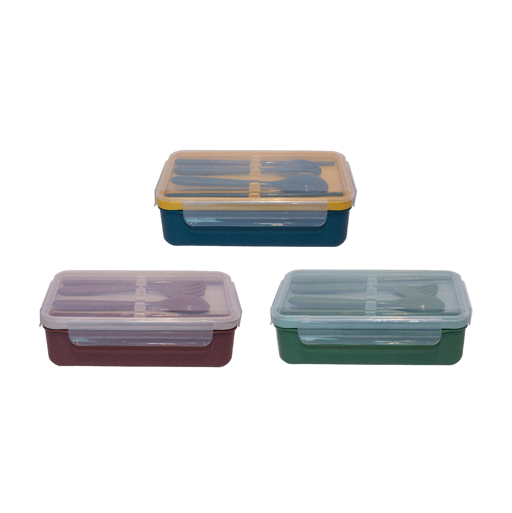 Lunch Box Container Set | 1 Tier Lunch Box Set | TREA