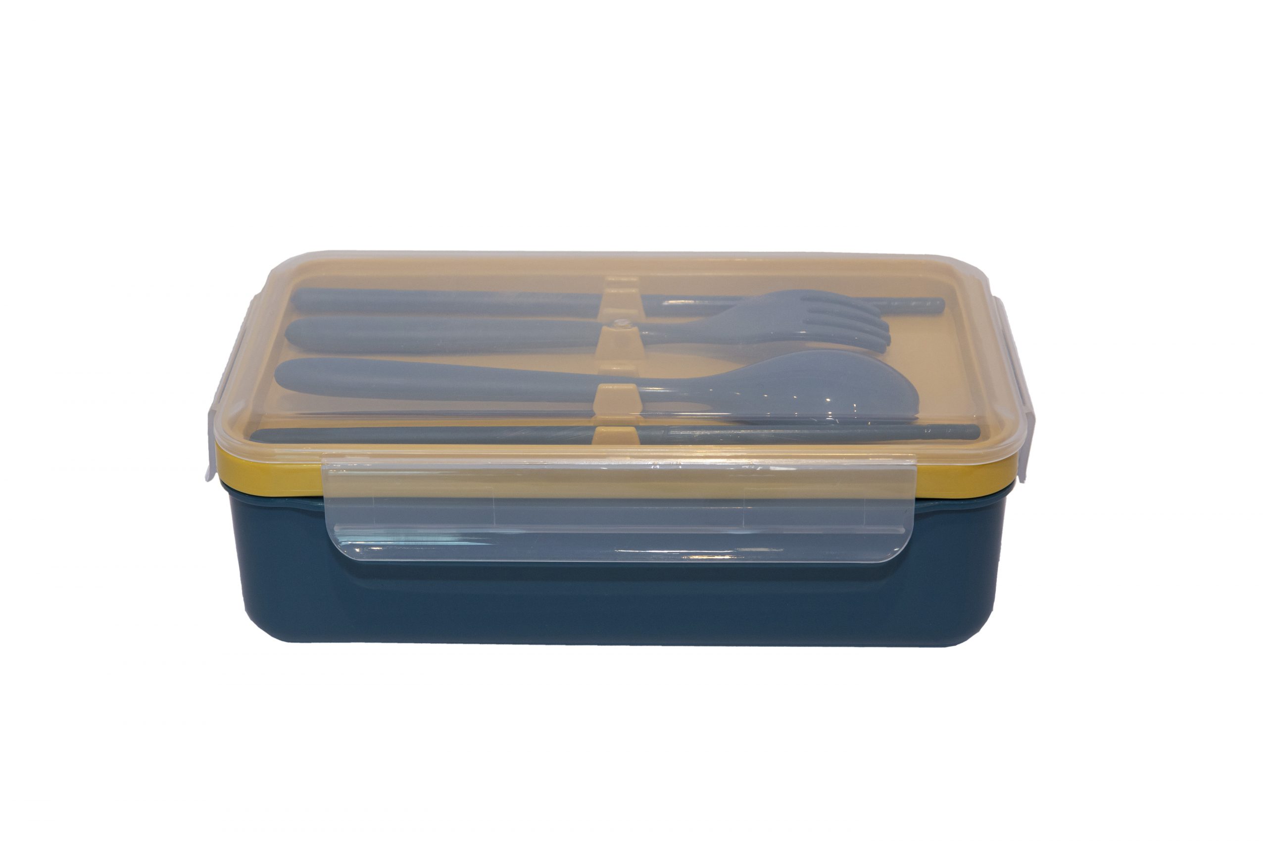 1 Tier Lunch Box Set Printing Singapore_CE5317_Turquoise