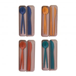 Wheat Fiber Cutlery Set Printing Singapore_CE54