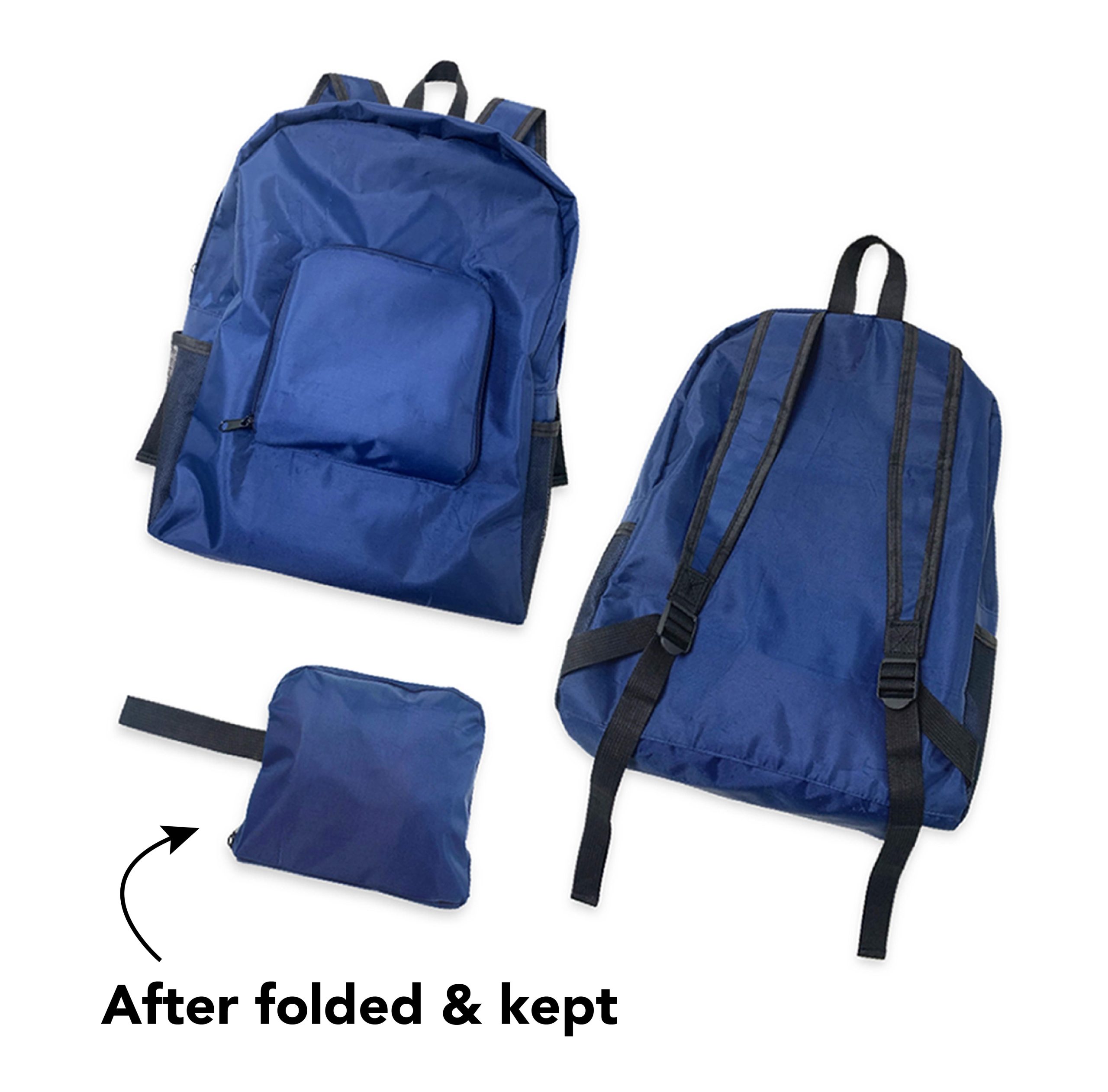 Custom Foldable Nylon Backpack Printing