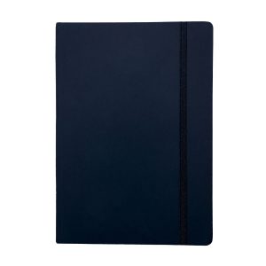 Banded Leather Notebook Printing_Black_NB52