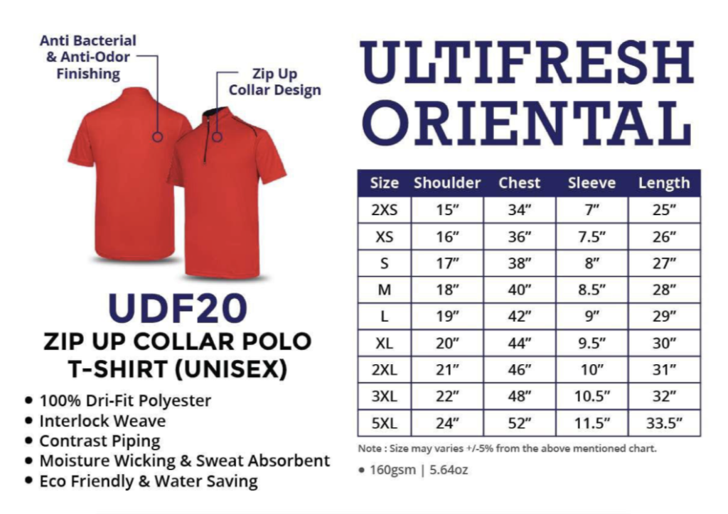 Collar Tshirt Printing Singapore_UDF20