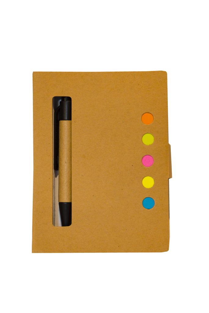 Eco Notepad with Pen Customisation Natural_EC23