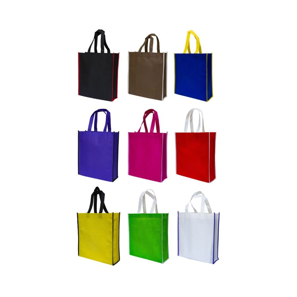 Event Non-Woven Bag Printing (NW15) is made of 90gsm non-woven material. Printing can be in one colour, multiple colours or full colour. Non-woven bag printing can be supplied with a minimum order quantity of 100 pieces.


 	Material: Non-Woven (90gsm)
 	Dimensions: 13