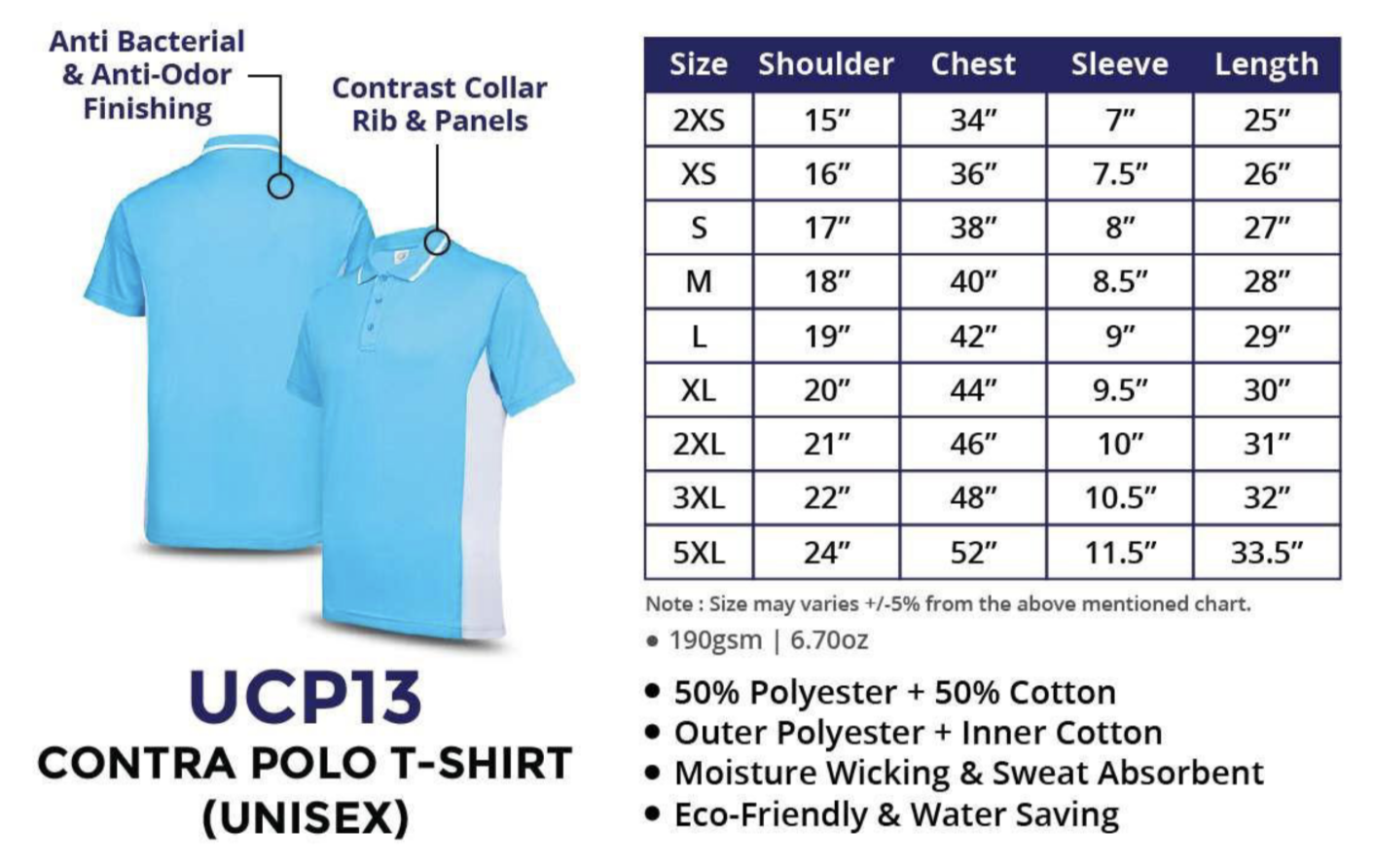 Polo Tshirt Uniform Printing SG_UCP13