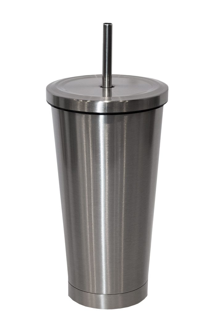 Stainless Steel Tumbler Printing Silver_AM39