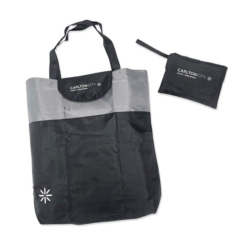 Custom Two Tone Foldable Bag