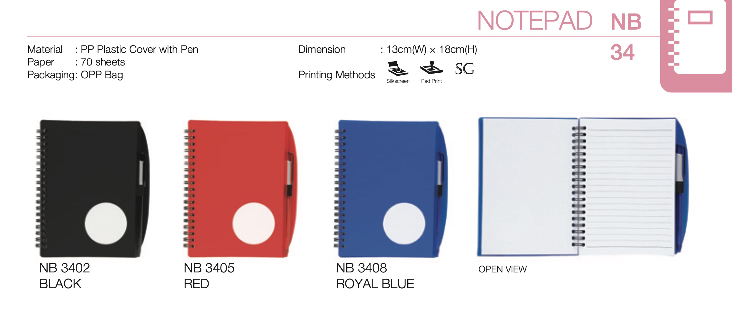 notebook printing singapore